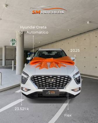 HYUNDAI CRETA 1.0 TGDI FLEX COMFORT AUTOMÁTICO HYUNDAI CRETA 1.0 TGDI FLEX COMFORT AUTOMÁTICO